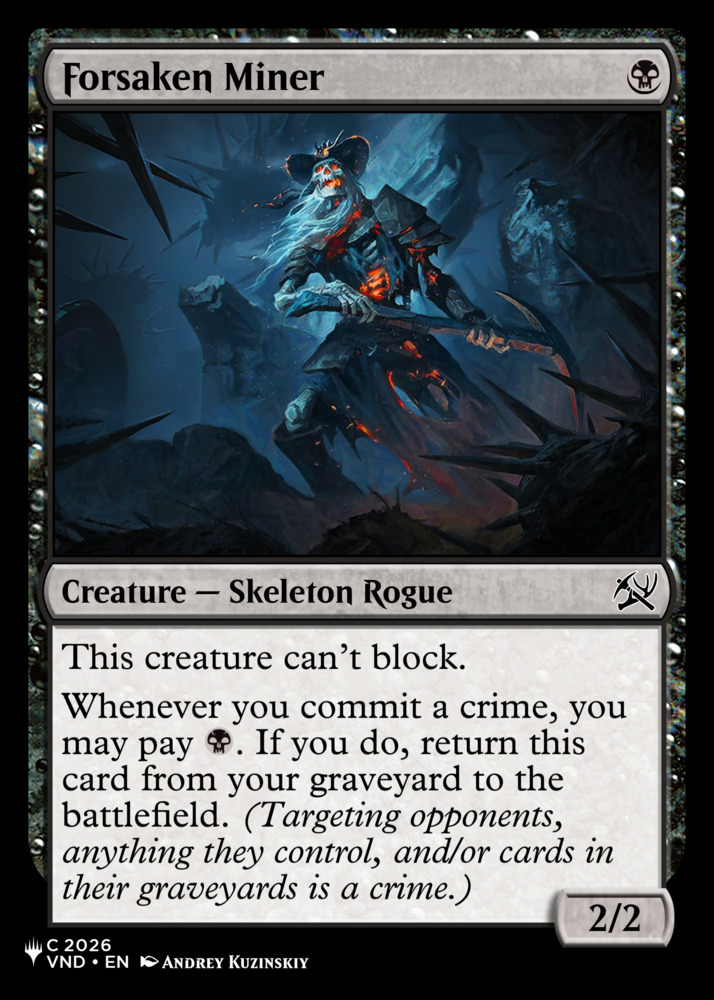 Forsaken Miner